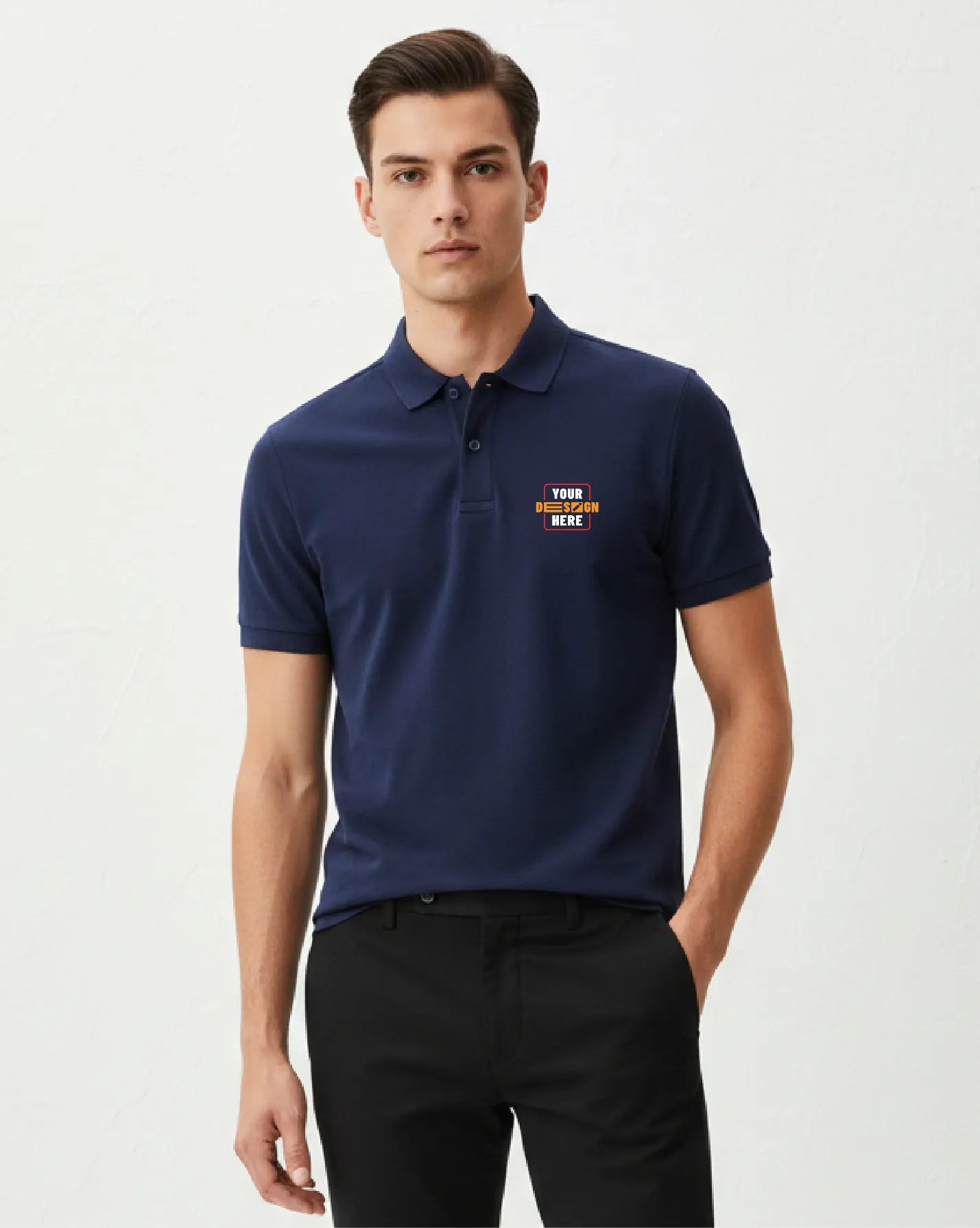 Polyester Basic Polo T-Shirt